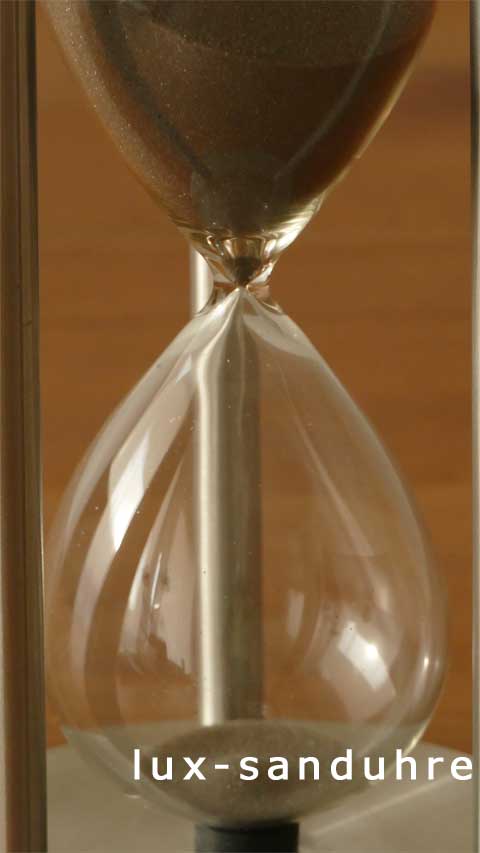Sanduhr Glas