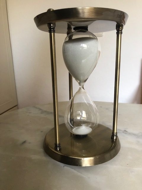 Sanduhr Messing von lux sanduhren