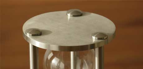 Metall und Eisen Gestell für Sanduhr